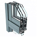 Thermal break aluminum extrusion curtain wall profile